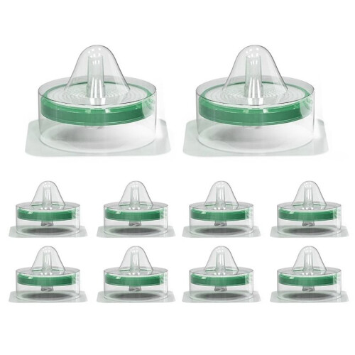 Sterile Syringe Filter PES (Polyethersulfone), Hydrophilic Filtration, 33mm Membrane Diameter, 0.22µm Pore Size 10Pcs