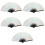 5Pièces Rave Portable En Bambou PVC Usage Et Fête 9