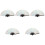 5Pièces Rave Portable En Bambou PVC Usage Et Fête 5