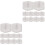 20Pièces Protection D'angle En Mousse Pour 5