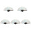 5Pièces Rave Portable En Bambou PVC Usage Et Fête 4