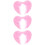 3Pièces Ailes De Roses Plumeées Pour Accessoire Halloween 8