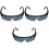 3Pièces Lunettes De Soudure Pièce Multicolores Protection 5