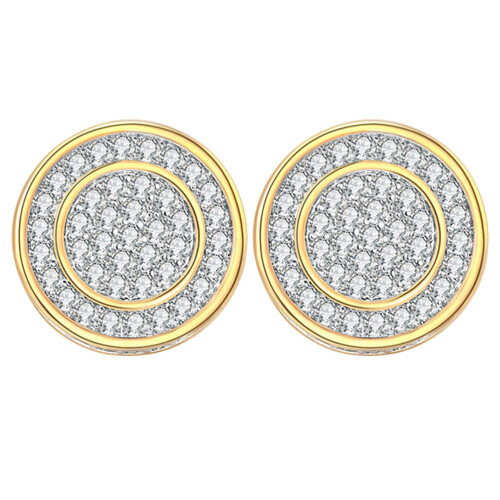 4Paires Boucles D'oreilles Métal Délicates Style Punk Coloré 1