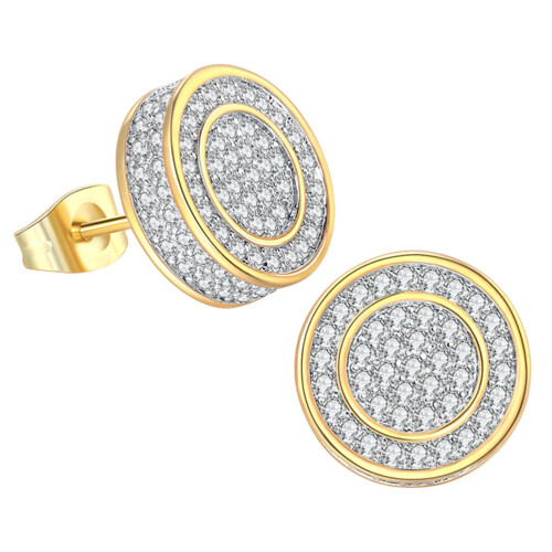 4Paires Boucles D'oreilles Métal Délicates Style Punk Coloré 2