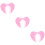 3Pièces Ailes De Roses Plumeées Pour Accessoire Halloween 9