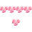 15Pièces Perforatrice Papier Rose Réutilisable Pour Enfants 6