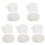 150Pièces Patchs Transparent Réparation Anneaux Gonflables 2