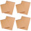 8Pièces À Étudiant Carton Kraft Marron 5