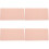 4Pièces Coussin Rose PU Absorbant Pour Ongles 7
