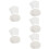 150Pièces Patchs Transparent Réparation Anneaux Gonflables 10