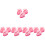 15Pièces Perforatrice Papier Rose Réutilisable Pour Enfants 7