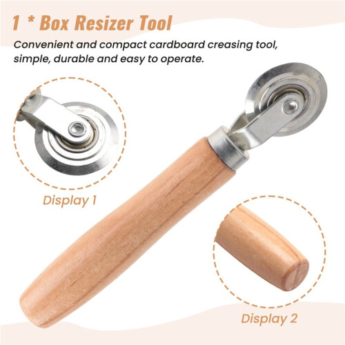 Box Resizer Cardboard Boxes Scoring Board Box Resizer Tool Thin Cardboard Scoring Tool Diy Indentation Tool 0.5mm Groov 1