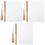 3Ensembles Kits Latch Hook En Bois Multicolores Pour Tapis Brodés DIY 3