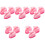 15Pièces Perforatrice Papier Rose Réutilisable Pour Enfants 5