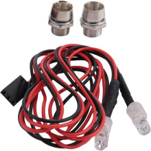 2 LED Light Rear Light Car Tail Light for WPL C14 C24 B14 B24 B16 B36 Q60 Q61 Q62 Q63 Q64 Q65 RC Truck