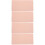 4Pièces Coussin Rose PU Absorbant Pour Ongles 10