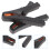 10Pcs Copper Plated Black Battery Clamps for Car and Electrical Use 8