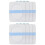 Stickers Discrets Anti-Transpiration Sous-Aisselle Blancs 1