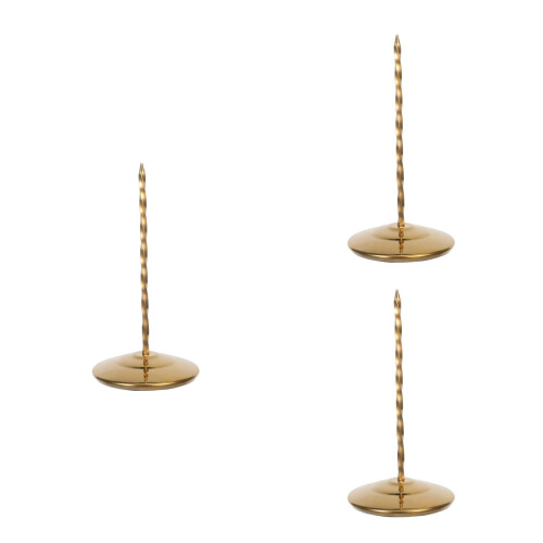 3Pièces Support Tickets Inoxydable Porte-Reçus Pour Bureaux 2