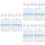 Stickers Discrets Anti-Transpiration Sous-Aisselle Blancs 8