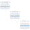Stickers Discrets Anti-Transpiration Sous-Aisselle Blancs 11