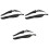3Pairs Bike Mud Guards Front Rear Splash Protection 3