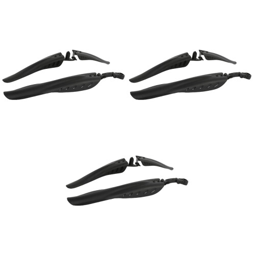 3Pairs Bike Mud Guards Front Rear Splash Protection 2