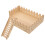 3Pcs Khaki Hamster Platform Toy with Ladder for Cage Decor 2