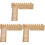 3Pcs Khaki Hamster Platform Toy with Ladder for Cage Decor 4