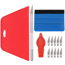 1Set Peel and Stick Wallpaper Smoothing Tool Kit with Comfortable Grip