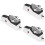 3Pcs Plastic Electric Sharpener for Kitchen Cutlery Scissors White 8