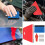 1Set Peel and Stick Wallpaper Smoothing Tool Kit with Comfortable Grip 4