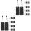 400Sets Sleek Black String Tags for Clothing Price Labeling 5