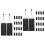 400Sets Sleek Black String Tags for Clothing Price Labeling 6