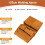 120cm Welding Apron Flame Retardant Long Sleeve  Protective Clothing Split Leather Fire-Resistant 3