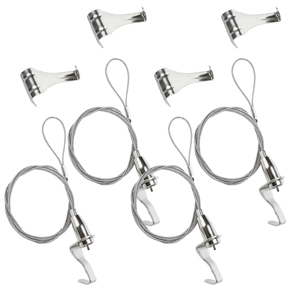8Sets Heavy Duty Silver Picture Hanging String For Frames Diy Tools 603036406886