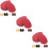 90Pcs Compact Water Drop Earring Accessories Pendants 9