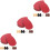 90Pcs Compact Water Drop Earring Accessories Pendants 5