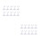 20Pcs Silver Multi-Function Stainless Card Holders Table Number Stands 8