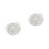 2Pcs Silver Rhinestone Tassel Chain Durable Clothing Decor Accessory 8