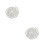 2Pcs Silver Rhinestone Tassel Chain Durable Clothing Decor Accessory 9