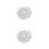 2Pcs Silver Rhinestone Tassel Chain Durable Clothing Decor Accessory 5