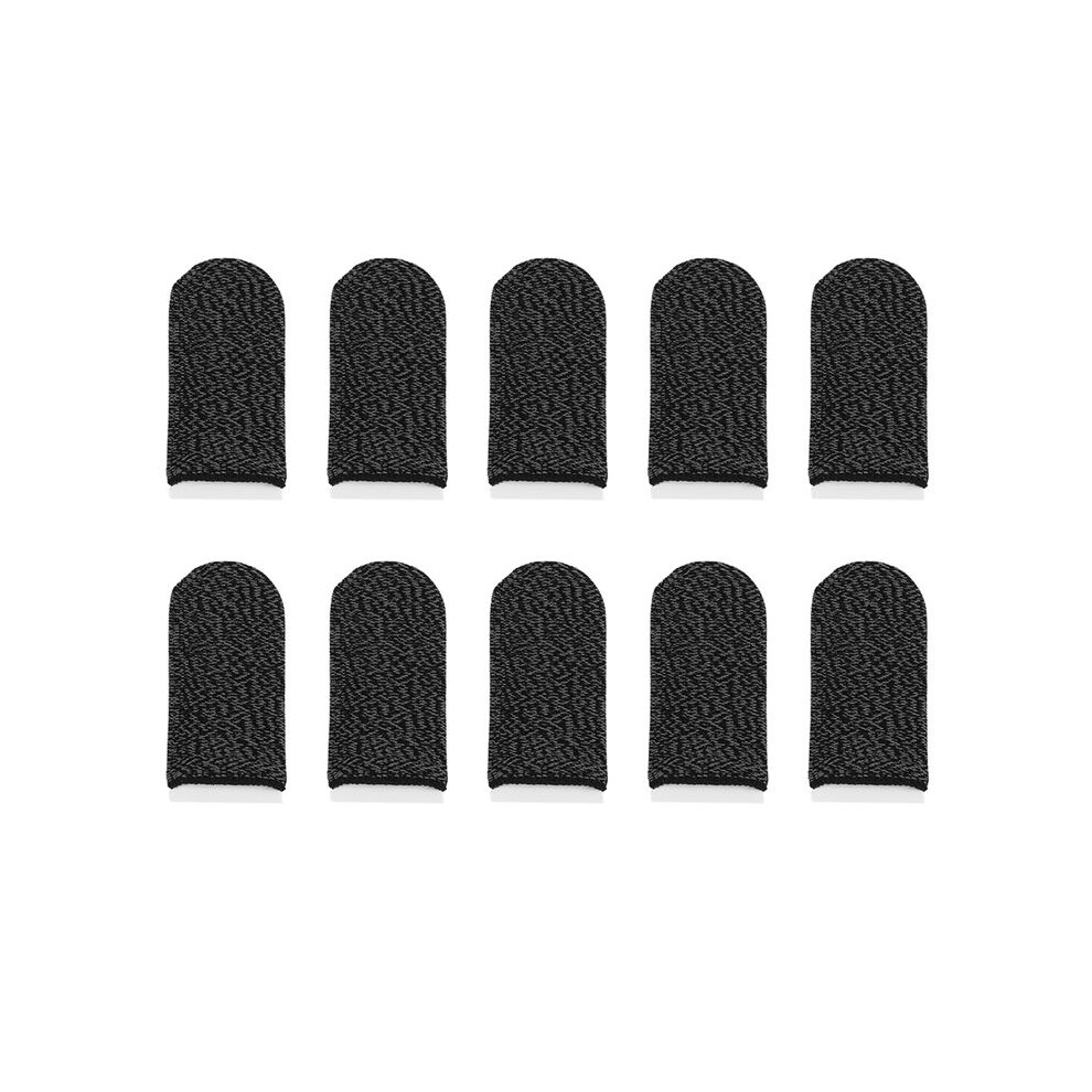 5 Pair Mobile Game Controller Finger Sleeve Sets, Anti-Sweat Reusable Waterproof Breathable Full Press Screen Finger Set 4711456630418