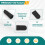 5 Pair Mobile Game Controller Finger Sleeve Sets, Anti-Sweat Reusable Waterproof Breathable Full Press Screen Finger Set 3