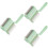 3Pcs Compact Green Pet Hair Removal Rollers Easy Grip Household Tool 6