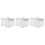 3Pcs Breathable Mesh Bath Toy Storage Bag White Tub Organizer 5