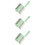 3Pcs Compact Green Pet Hair Removal Rollers Easy Grip Household Tool 8