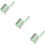 3Pcs Compact Green Pet Hair Removal Rollers Easy Grip Household Tool 9