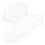 3Sets Portable White Pet DIY Christmas Spray Paint Stencils 2